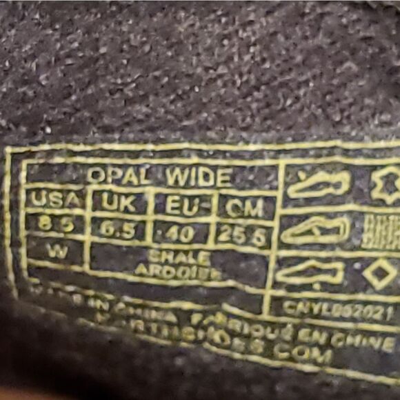 EARTH ORIGINS Gray SUEDE LEATHER step-in Comfort OPAL CLOG SHOOTIE 8.5 Wide New - Picture 5 of 5